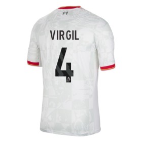Camisola Liverpool Virgil 4 3º Equipamento 2024-25 Manga Curta